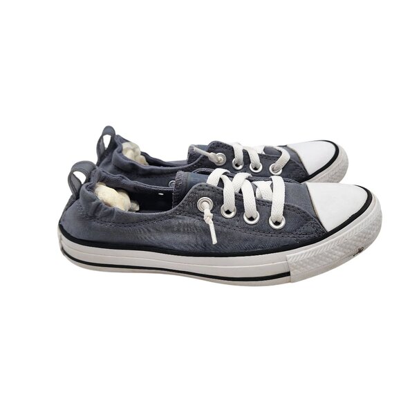 Converse All Star Gray Slip-On Womens Sneakers Size 6 - Picture 1 of 7